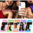 For iPhone 17 IMAK Candy Series Shockproof MagSafe Phone Case(Purple)