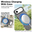 For iPhone 17 Air IMAK Candy Series Shockproof MagSafe Phone Case(Black)