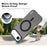 For iPhone 17 Air IMAK Candy Series Shockproof MagSafe Phone Case(Black)
