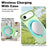 For iPhone 17 Air IMAK Candy Series Shockproof MagSafe Phone Case(Green)