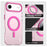 For iPhone 17 Air IMAK Candy Series Shockproof MagSafe Phone Case(Red)