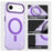 For iPhone 17 Air IMAK Candy Series Shockproof MagSafe Phone Case(Purple)