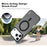 For iPhone 17 Pro Max IMAK Candy Series Shockproof MagSafe Phone Case(Black)