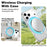 For iPhone 17 Pro Max IMAK Candy Series Shockproof MagSafe Phone Case(White)