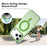 For iPhone 17 Pro Max IMAK Candy Series Shockproof MagSafe Phone Case(Green)