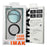 For iPhone 17 IMAK Candy Series Shockproof MagSafe Phone Case(Red)