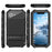 For iPhone 16e IP68 Waterproof Dustproof Shockproof Holder Phone Case(Black)