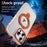 For iPhone 16 Pro Max Two Color TPU Hybrid Acrylic MagSafe Magnetic Holder Phone Case(Orange) - BaskiFit