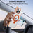 For iPhone 16 Pro Max Two Color TPU Hybrid Acrylic MagSafe Magnetic Holder Phone Case(Orange) - BaskiFit
