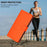 For Samsung Galaxy F06 5G / M06 5G Skin Feel Solid Color Leather Phone Case with Lanyard(Orange)