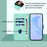 For Samsung Galaxy F06 5G / M06 5G Skin Feel Solid Color Leather Phone Case with Lanyard(Mint Green)