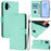 For Samsung Galaxy F06 5G / M06 5G Skin Feel Solid Color Leather Phone Case with Lanyard(Mint Green)