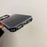 For iPhone 16 Pro Max PC Lens Ring Gradient Shell Texture 3 in 1 Phone Case(Black)