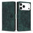 For iPhone 17 Pro Mandala Embossed Retro Frosted Leather Phone Case(Green)