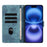 For iPhone 17 Mandala Embossed Retro Frosted Leather Phone Case(Blue)