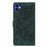 For iPhone 17 Mandala Embossed Retro Frosted Leather Phone Case(Green)