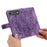 For iPhone 17 Air Mandala Embossed Retro Frosted Leather Phone Case(Purple)