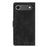 For iPhone 17 Air Mandala Embossed Retro Frosted Leather Phone Case(Black)