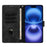 For iPhone 17 Air Mandala Embossed Retro Frosted Leather Phone Case(Black)