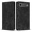 For iPhone 17 Air Mandala Embossed Retro Frosted Leather Phone Case(Black)