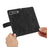 For iPhone 17 Air Mandala Embossed Retro Frosted Leather Phone Case(Black)