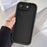 For iPhone 16e Shockproof Frame Frosted Precise Hole TPU Phone Case(Black)