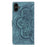 For Samsung Galaxy S25 FE 5G Mandala Embossed Retro Frosted Leather Phone Case(Blue)