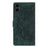 For Samsung Galaxy S25 FE 5G Mandala Embossed Retro Frosted Leather Phone Case(Green)