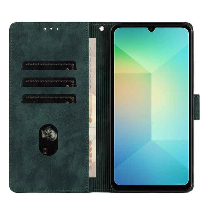 For Samsung Galaxy S25 FE 5G Mandala Embossed Retro Frosted Leather Phone Case(Green)