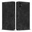 For Samsung Galaxy S25 FE 5G Mandala Embossed Retro Frosted Leather Phone Case(Black)
