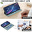 For Samsung Galaxy S25 / S24 5G Splicing Color Hollow Flower Pattern RFID Leather Phone Case(Green)