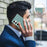 For Samsung Galaxy S25 / S24 5G Splicing Color Hollow Flower Pattern RFID Leather Phone Case(Green)