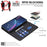 For Samsung Galaxy S25 Ultra 5G Splicing Color Hollow Flower Pattern RFID Leather Phone Case(Black)
