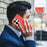 For Samsung Galaxy S25 Ultra 5G Splicing Color Hollow Flower Pattern RFID Leather Phone Case(Red)
