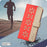 For Samsung Galaxy S25 Ultra 5G Splicing Color Hollow Flower Pattern RFID Leather Phone Case(Red)