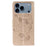 For iPhone 17 Pro Max Rose Butterfly Embossed Leather Phone Case(Rose Gold)