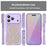 For iPhone 17 Pro Max Armor Glaze MagSafe Magnetic Phone Case(Purple)