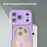 For iPhone 17 Pro Max Armor Glaze MagSafe Magnetic Phone Case(Purple)