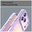 For iPhone 17 Pro Max Armor Glaze MagSafe Magnetic Phone Case(Purple)