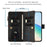 For Samsung Galaxy S25 / S24 5G Magnetic Closure 9 Card Slots Zipper Leather Case with Hand Strap(Black)