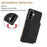 For Samsung Galaxy S25 5G Solid Color Horizontal Magnetic Card Bag RFID MagSafe Phone Case(Black)