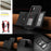 For Samsung Galaxy S25 5G Solid Color Horizontal Magnetic Card Bag RFID MagSafe Phone Case(Black)