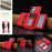 For Samsung Galaxy S25 Ultra 5G Solid Color Horizontal Magnetic Card Bag RFID MagSafe Phone Case(Red)