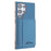 For Samsung Galaxy S25 Ultra 5G Solid Color Horizontal Magnetic Card Bag RFID MagSafe Phone Case(Baby Blue)