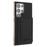 For Samsung Galaxy S25 Ultra 5G Solid Color Horizontal Magnetic Card Bag RFID MagSafe Phone Case(Black)
