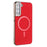 For Samsung Galaxy S25 5G Solid Color Plating MagSafe Full Coverage Phone Case(Red)