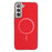 For Samsung Galaxy S25 5G Solid Color Plating MagSafe Full Coverage Phone Case(Red)