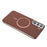For Samsung Galaxy S25 5G Solid Color Plating MagSafe Full Coverage Phone Case(Brown)