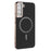 For Samsung Galaxy S25 5G Solid Color Plating MagSafe Full Coverage Phone Case(Black)