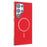 For Samsung Galaxy S25 Ultra 5G Solid Color Plating MagSafe Full Coverage Phone Case(Red)